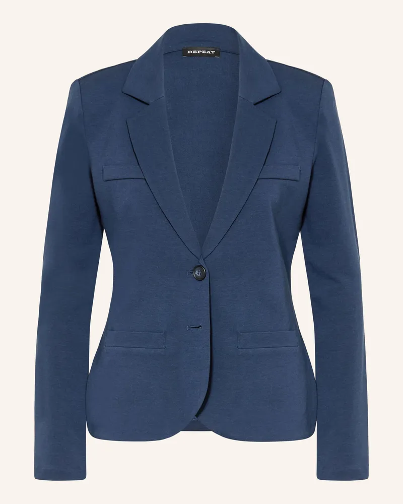 Repeat Jerseyblazer Dunkelblau