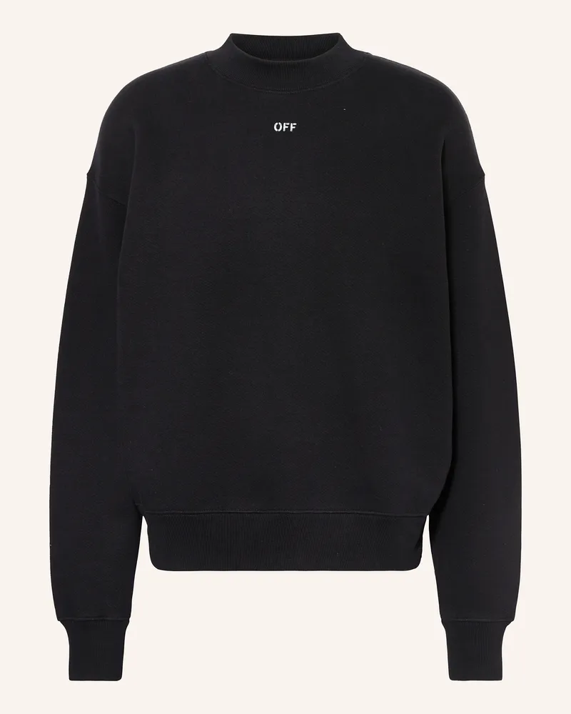 OFF-WHITE Sweatshirt Schwarz