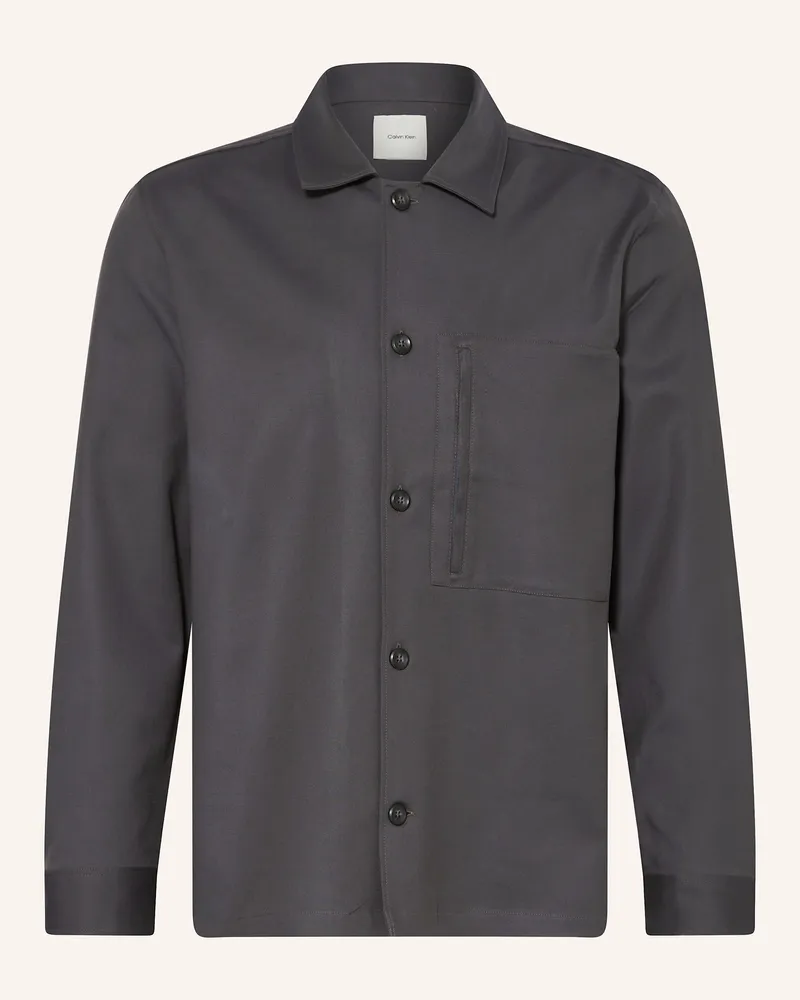 Calvin Klein Overjacket Dunkelgrau