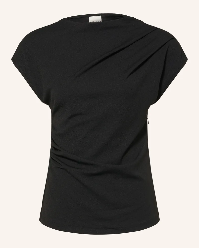 ICHI Blusenshirt Ihkatine schwarz Schwarz