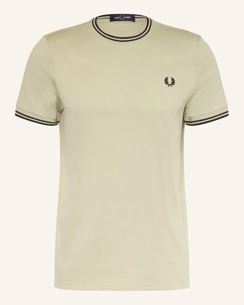 Fred Perry T-Shirt gruen Hellgrün