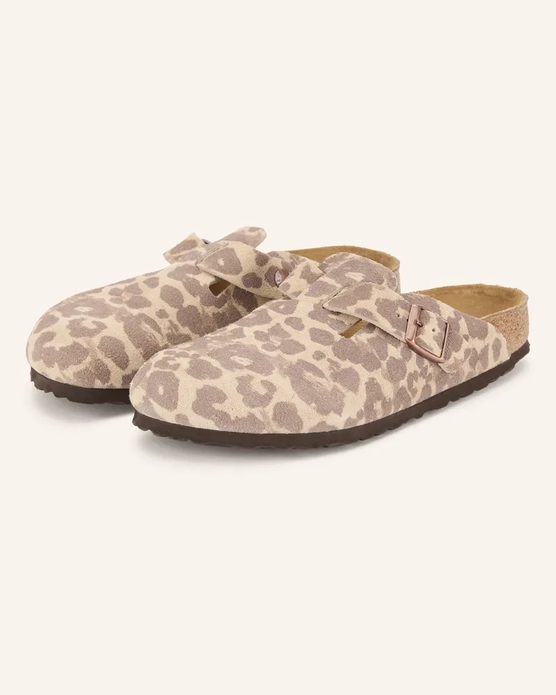 Birkenstock Pantoletten Boston Bs beige Creme