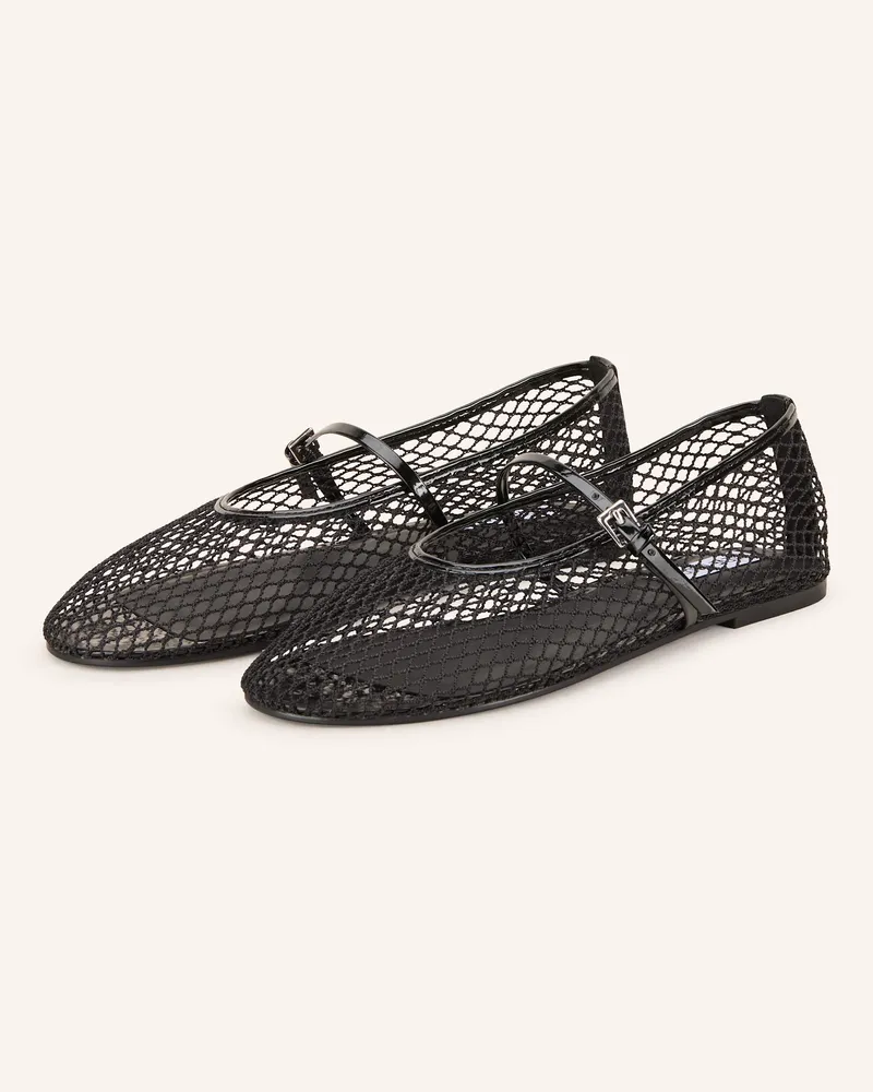 Steve Madden Mary-Jane-Ballerinas MAGS Schwarz
