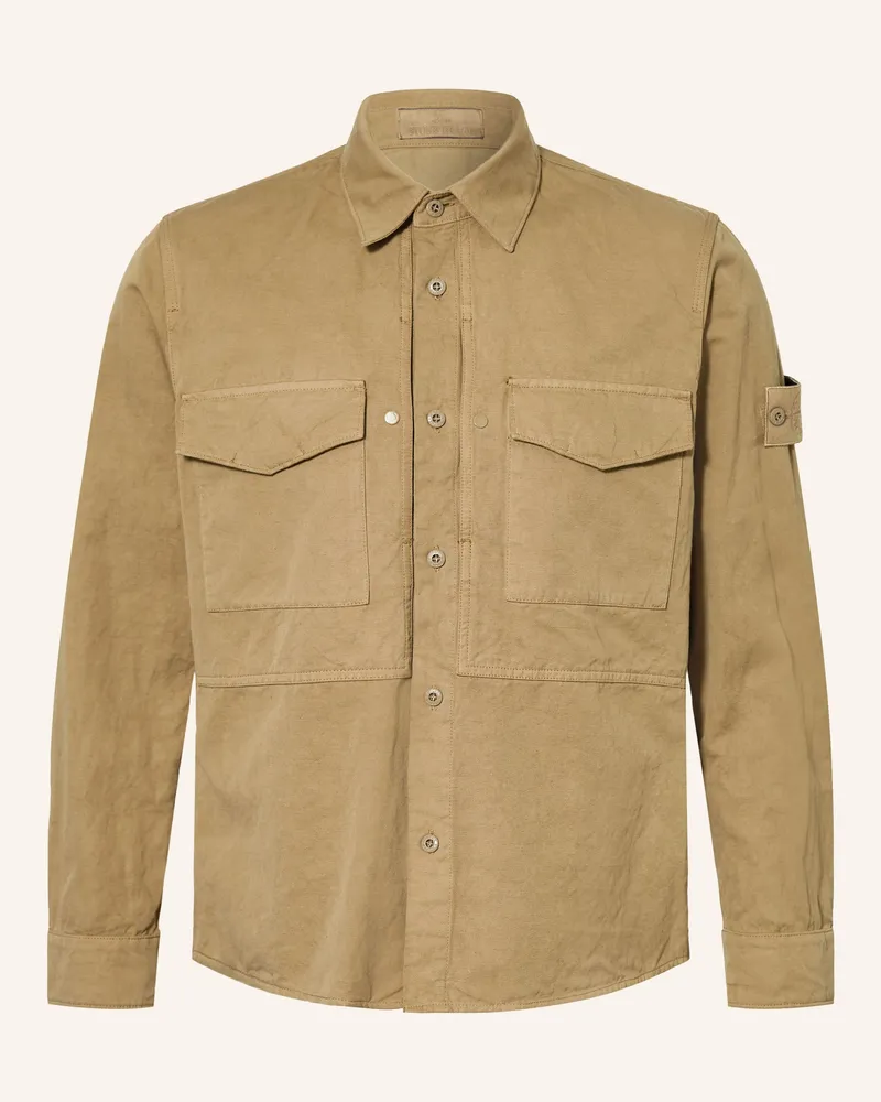 Stone Island Overjacket GHOST Khaki