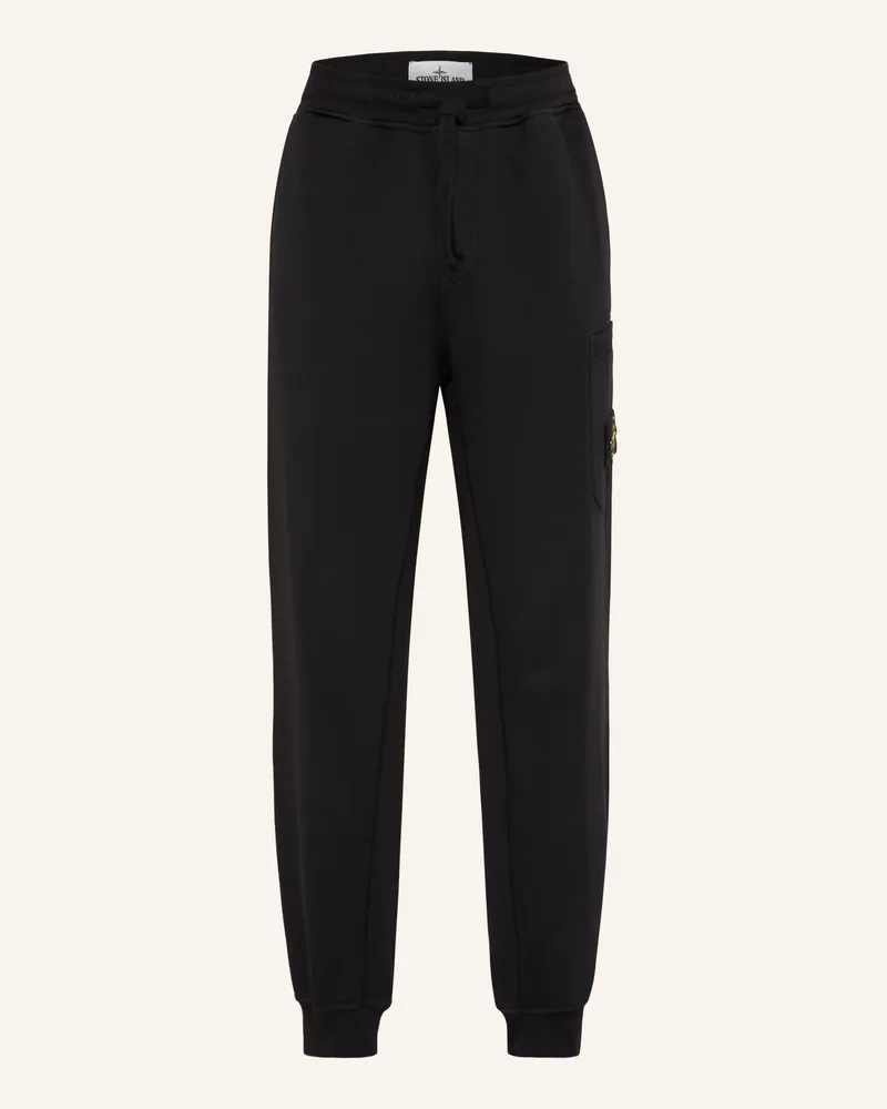 Stone Island Sweatpants schwarz Schwarz