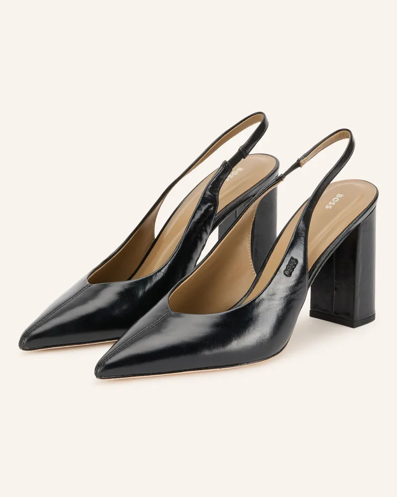 HUGO BOSS Slimgpumps Miah schwarz Schwarz