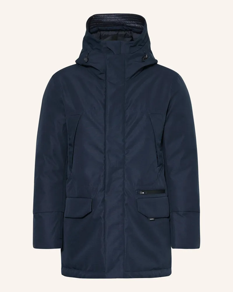 KRAKATAU Parka Marcasite blau Dunkelblau