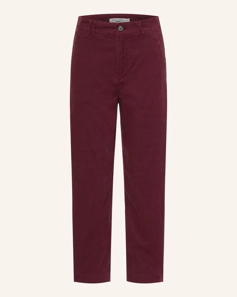 Marc O'Polo 7/8-Hose Mika Aus Cord rot Dunkelrot