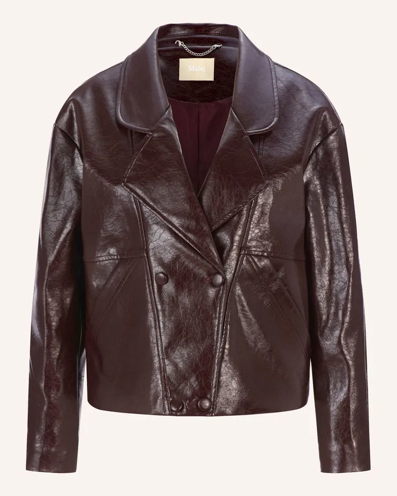 Malej Jacke Dunkelrot