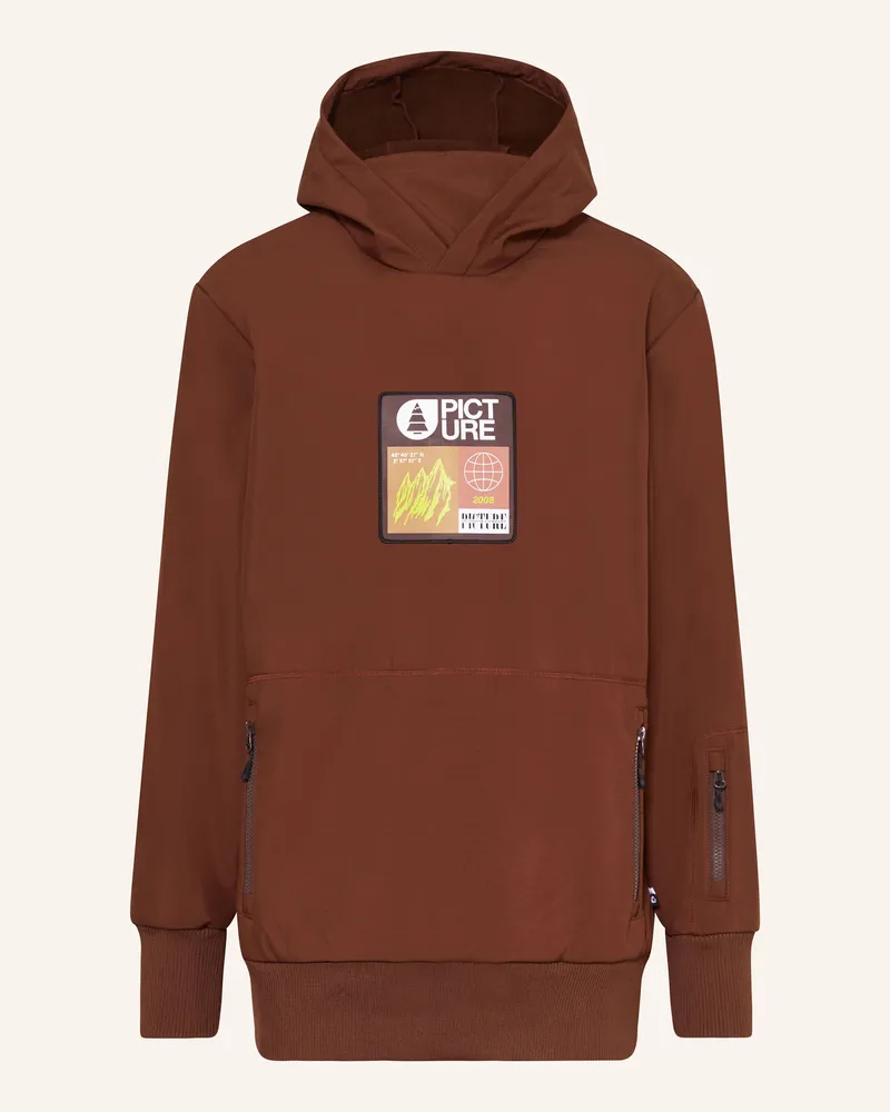 Picture Schlupfjacke PARKER Dunkelbraun