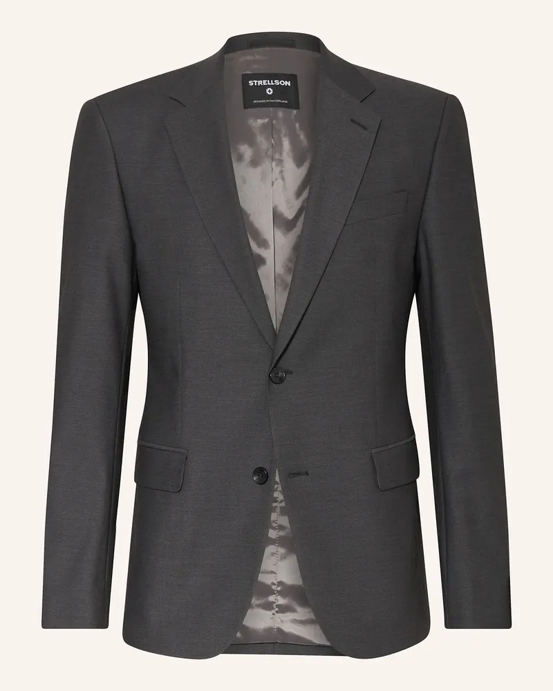 Strellson Anzugsakko AIDAN Extra Slim Fit Dunkelgrau