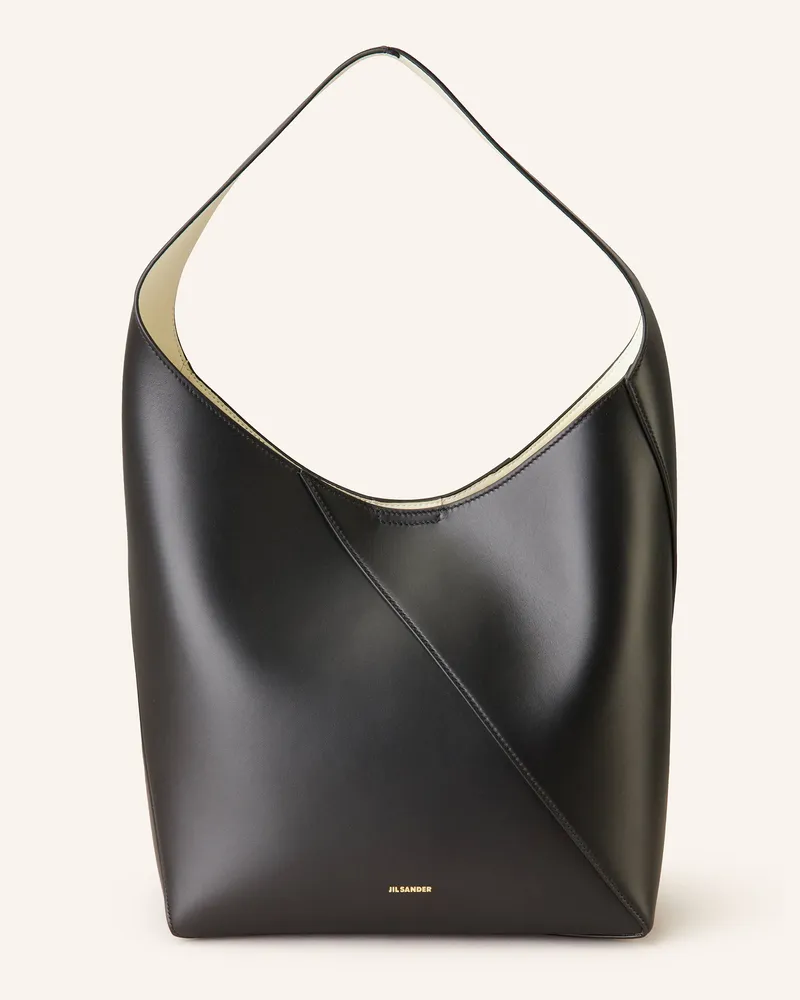 Jil Sander Hobo-Bag VERTIGO MEDIUM Schwarz