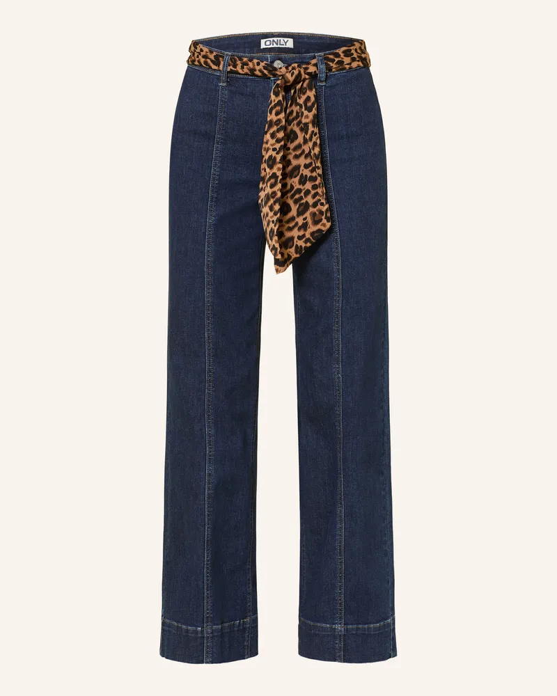 only Wide Leg Jeans blau Dark