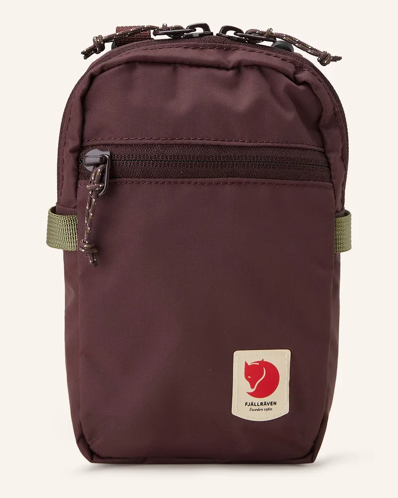 Fjäll Räven Umhängetasche HIGH COAST POCKET Dunkelrot