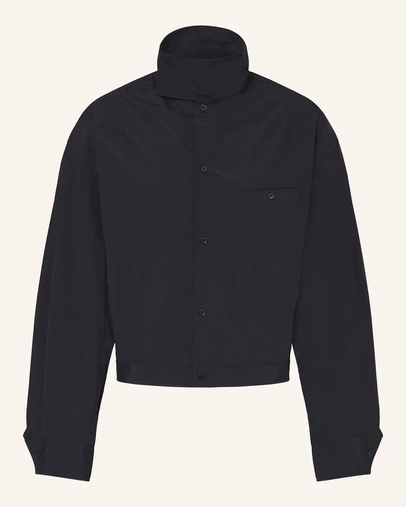 Jacquemus Jacke Le Blouson Curvo schwarz Schwarz