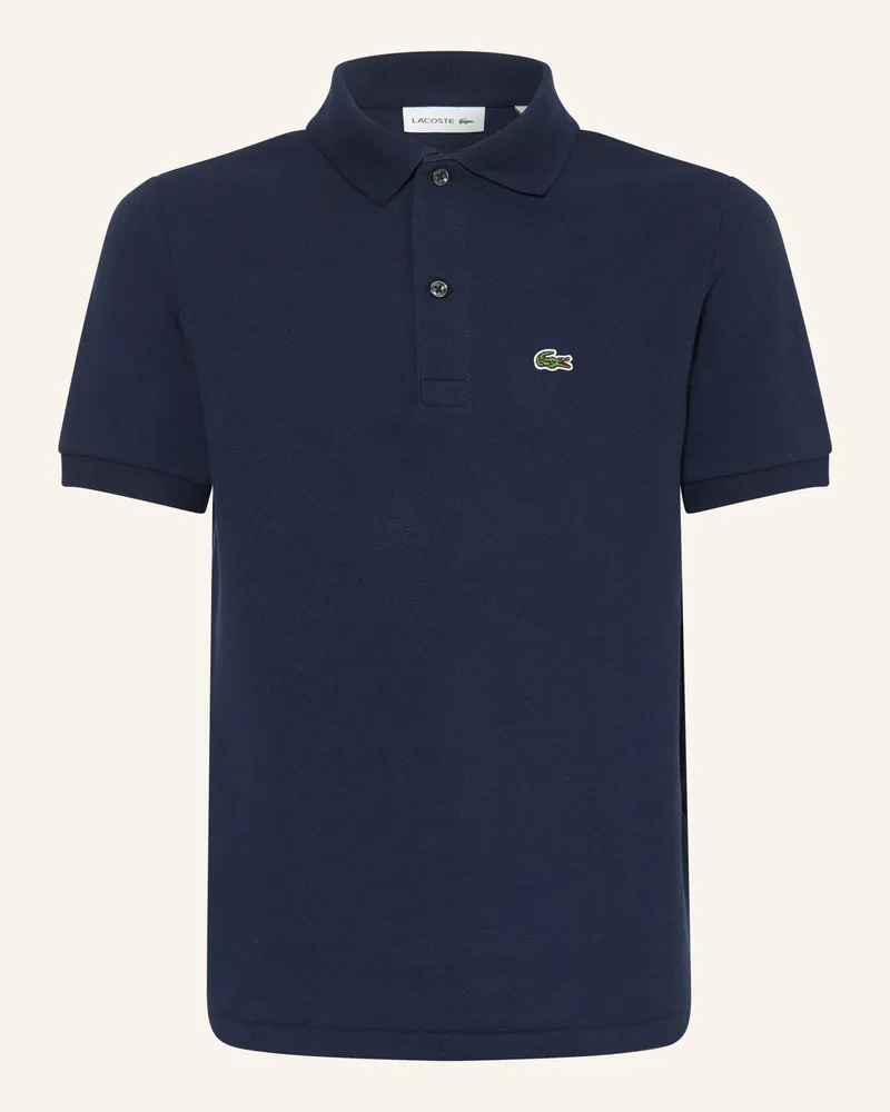 Lacoste Piqué-Poloshirt blau Dunkelblau