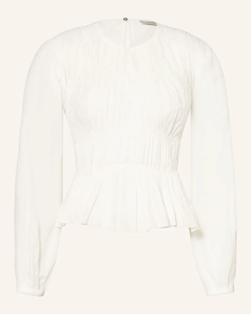 AllSaints Blusenshirt MELANI Weiss