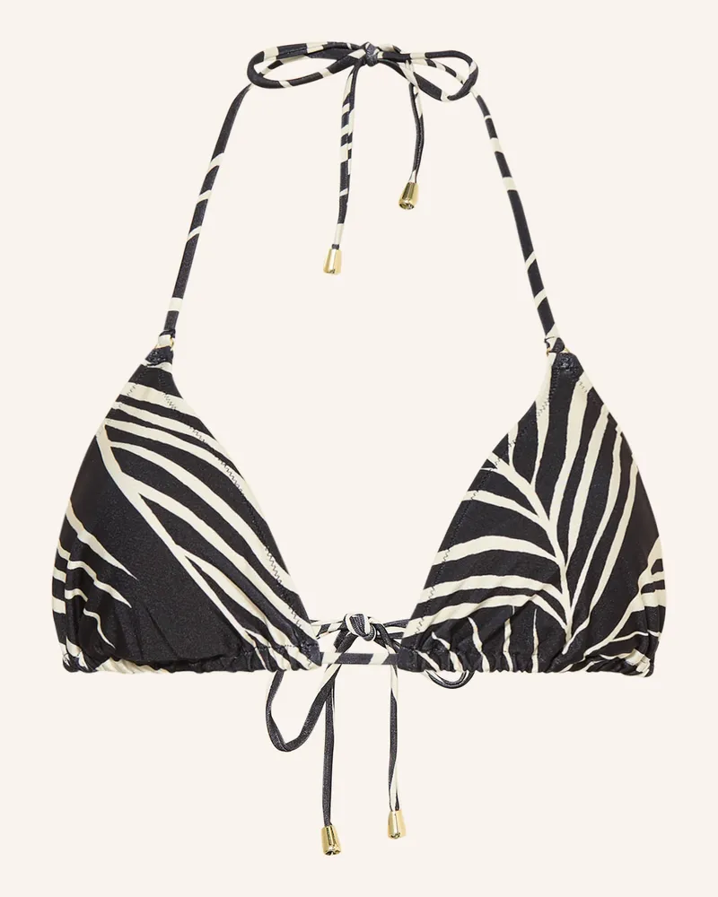 Mrs & HUGS Triangel-Bikini-Top Schwarz
