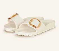 Pantoletten Madrid Big Buckle Eva weiss