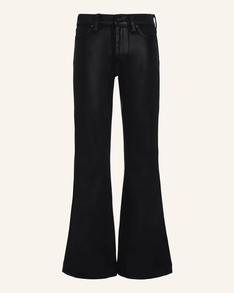 7 for all mankind Jeans Dojo Tailorless Flare Fit schwarz Schwarz
