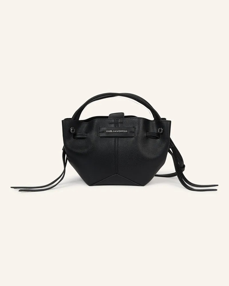 Karl Lagerfeld Beuteltasche schwarz Schwarz