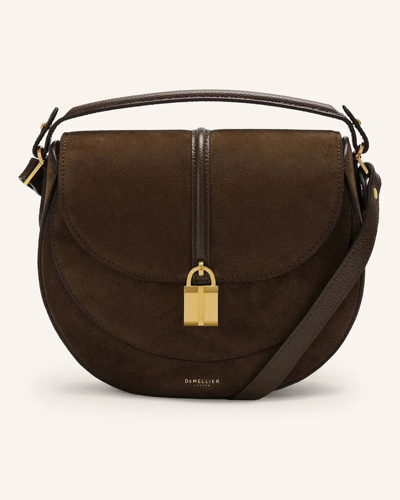 DeMELLIER Handtasche The Siena Saddle braun Braun