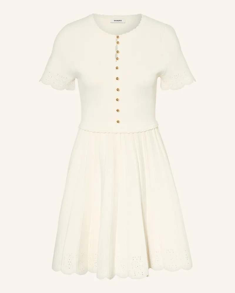 Sandro Kleid Ecru
