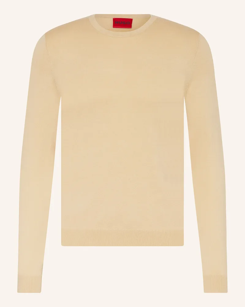 HUGO BOSS Pullover SAN CODY Hellgelb