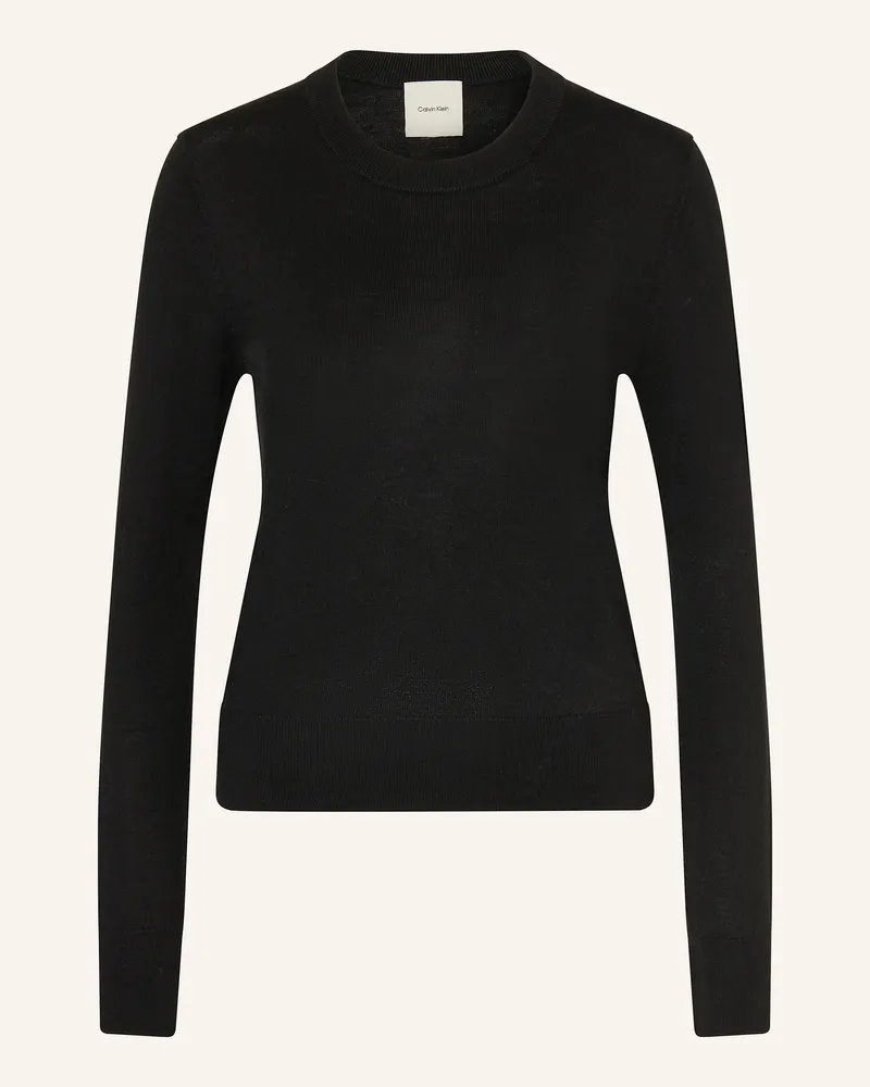Calvin Klein Pullover schwarz Schwarz