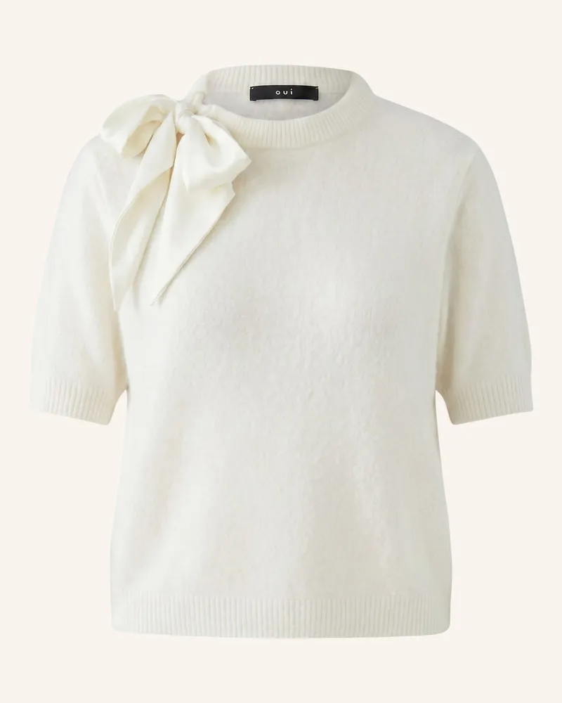 Oui  Pullover weiss Weiss