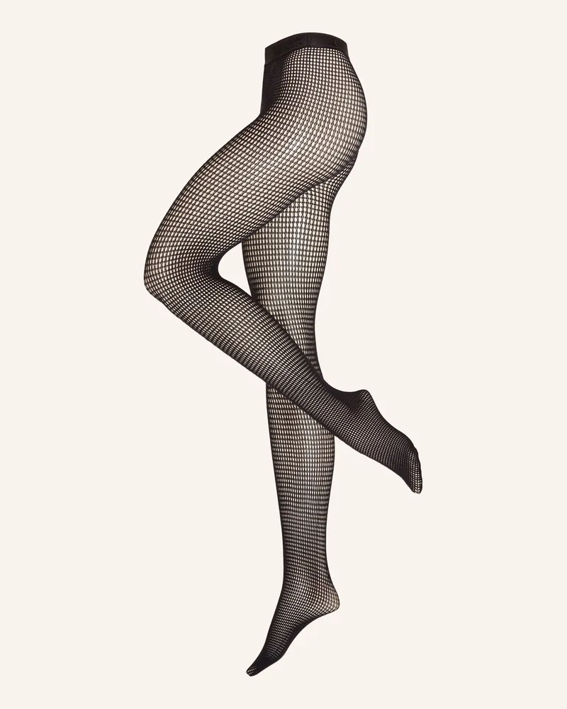 Wolford Feinstrumpfhose Grid Net schwarz 7005