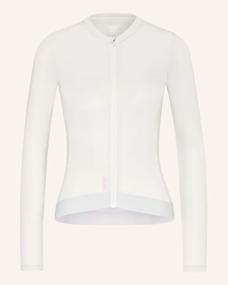 Rapha Radtrikot Pro Team Long Sleeve Lightweight Jersey silber Hellgrau