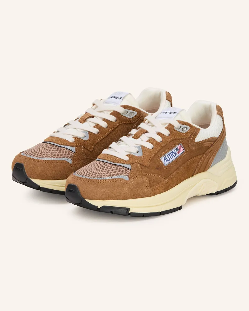AUTRY Sneaker HYPERWAY LOW Braun
