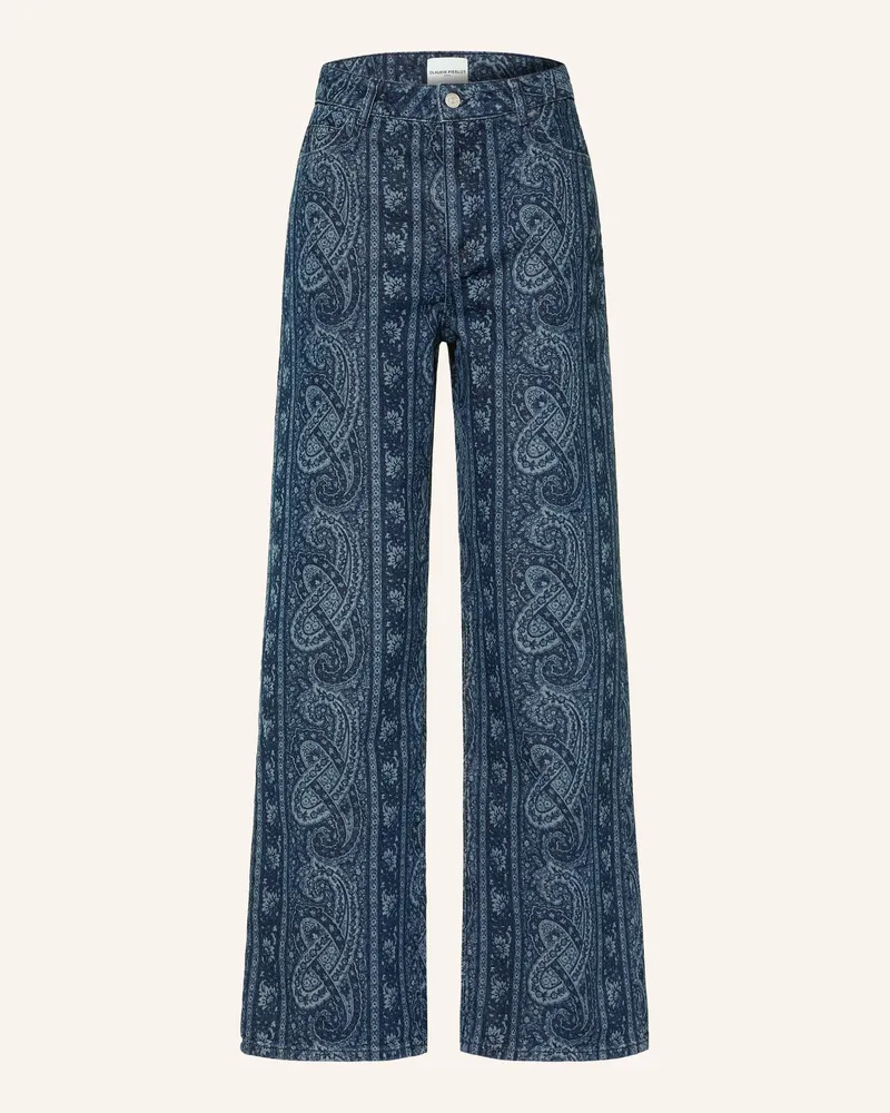 Claudie Pierlot Wide Leg Jeans blau D020