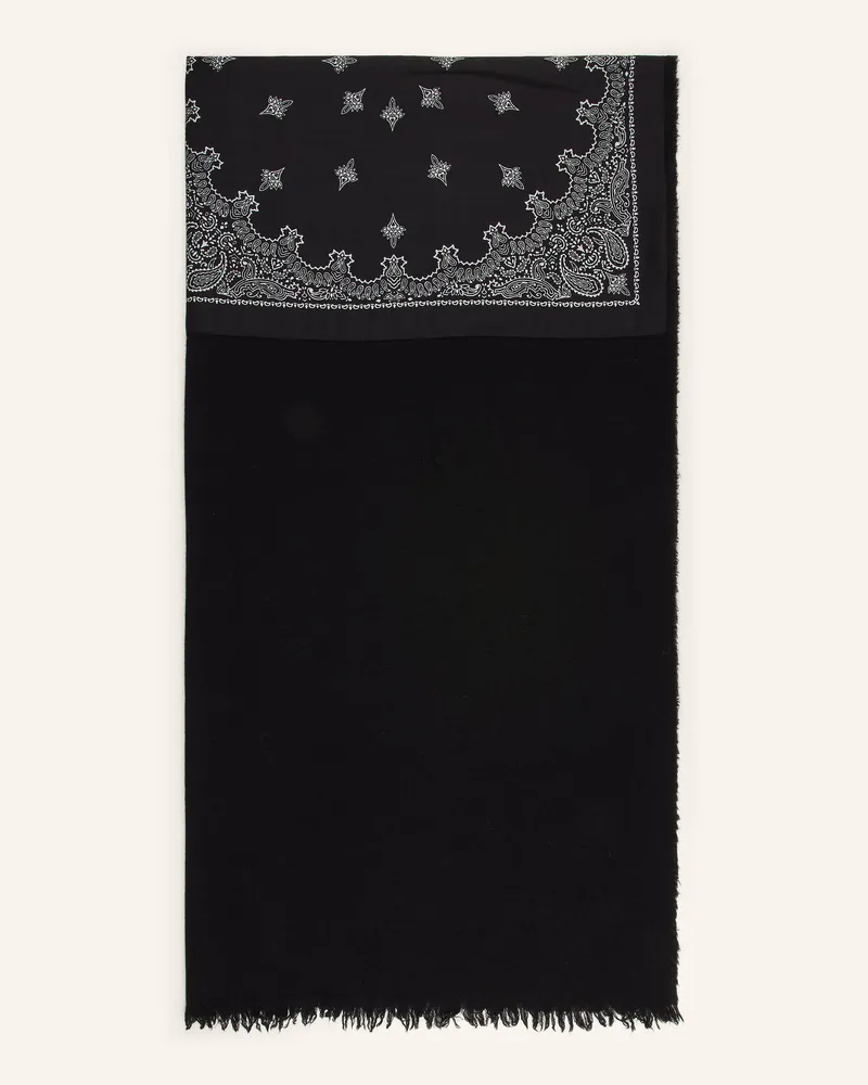 Destin Cashmere-Schal schwarz Schwarz
