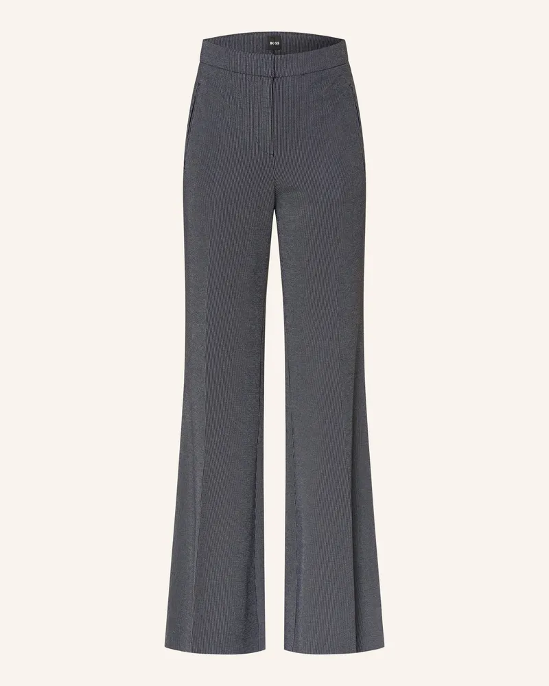 HUGO BOSS Marlenehose Talia blau Dunkelblau