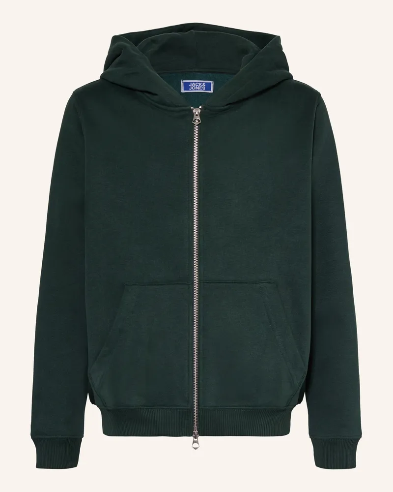 Jack & Jones Sweatjacke gruen Dunkelgrün
