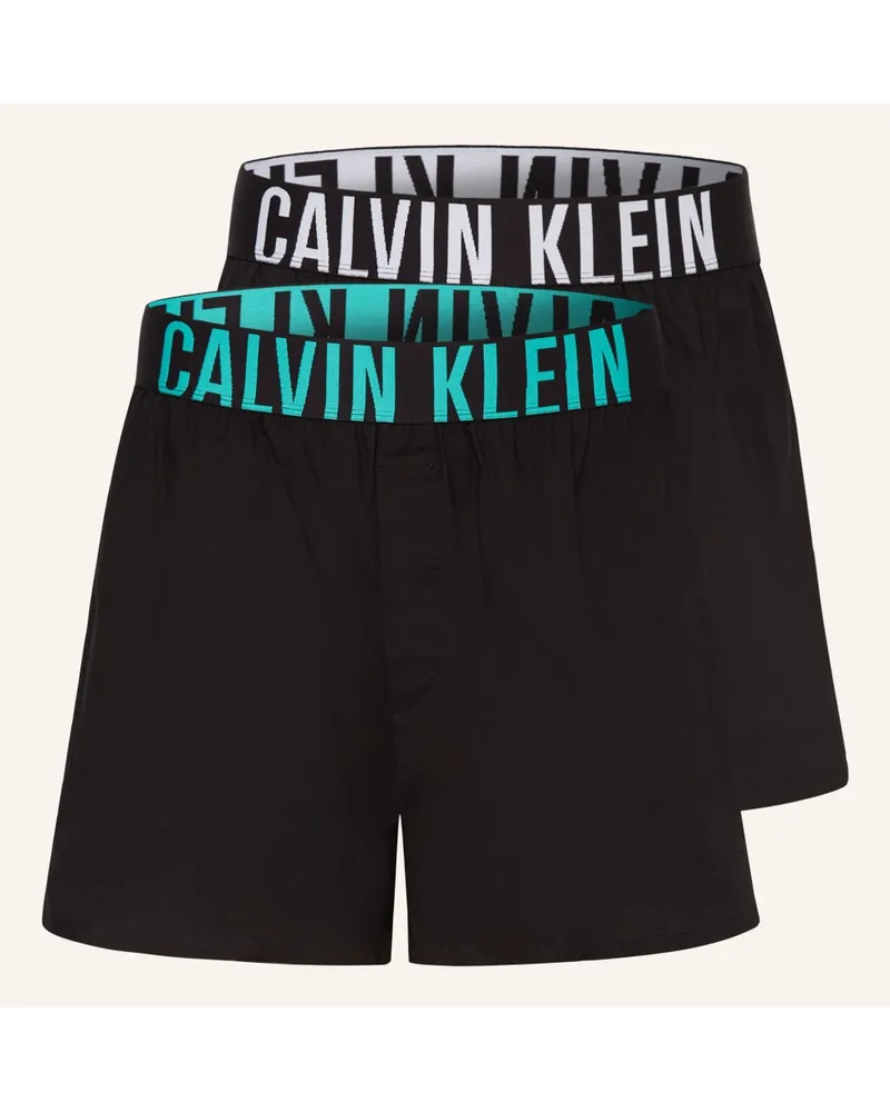 Calvin Klein 2er-Pack Boxershorts INTENSE POWER Schwarz