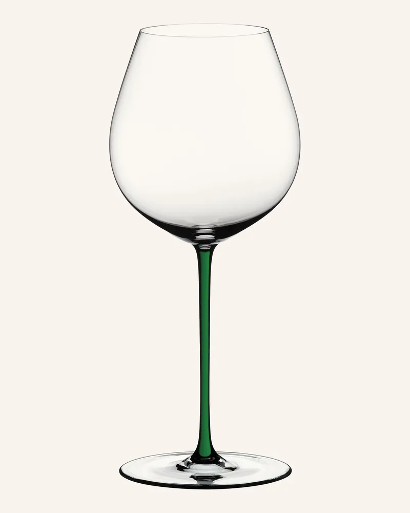 Riedel Weinglas Fatto A Mano By Riedel Pinot Noir gruen Weiss