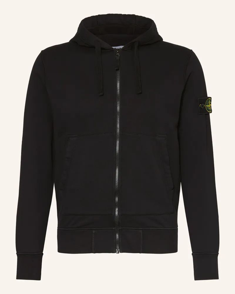Stone Island Sweatjacke schwarz Schwarz