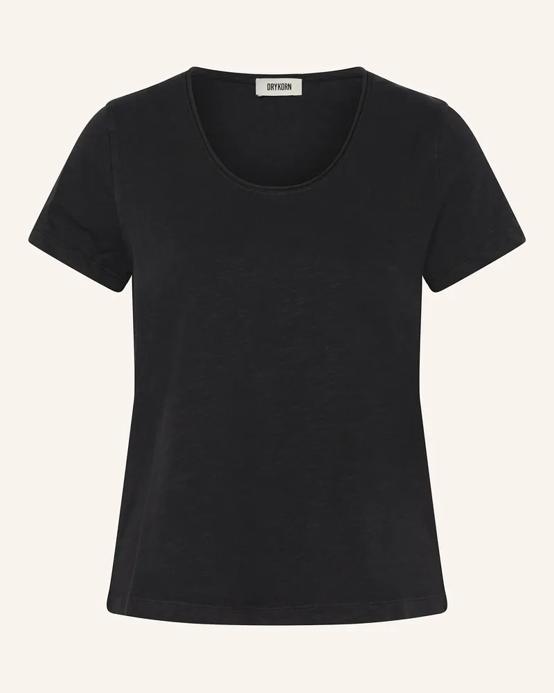 Drykorn T-Shirt NAVIVI Schwarz