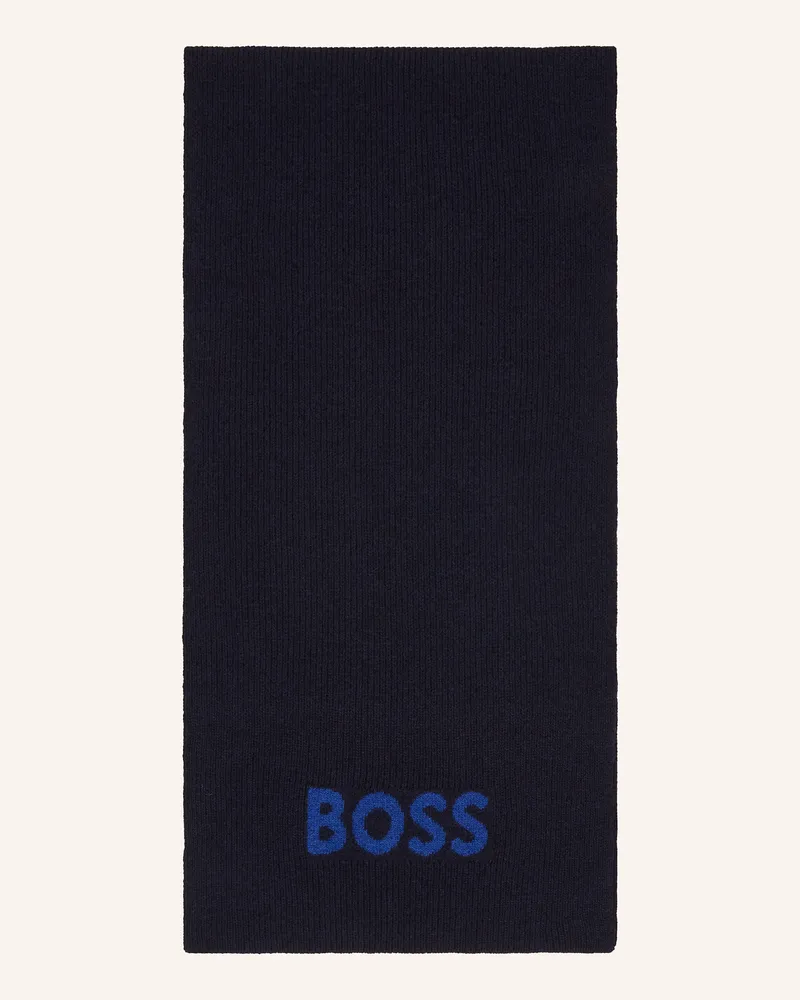 HUGO BOSS Schal ELIOS Dunkelblau