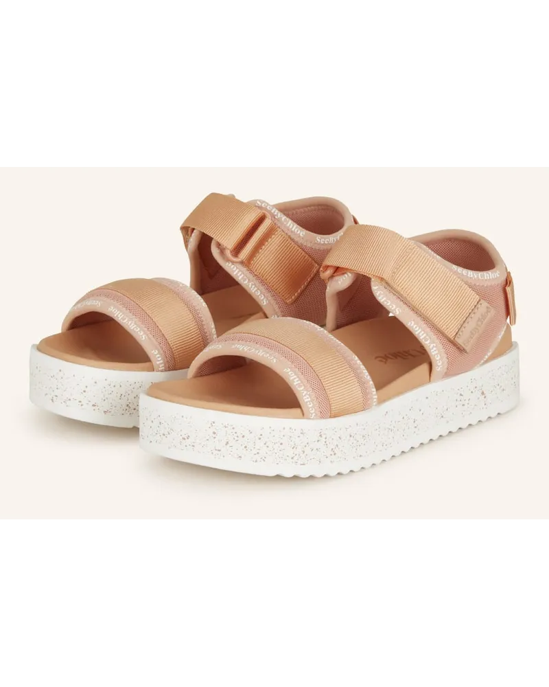 See by Chloé Plateau-Sandalen PIPPER Rosa