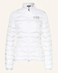 EA7 Steppjacke Weiss