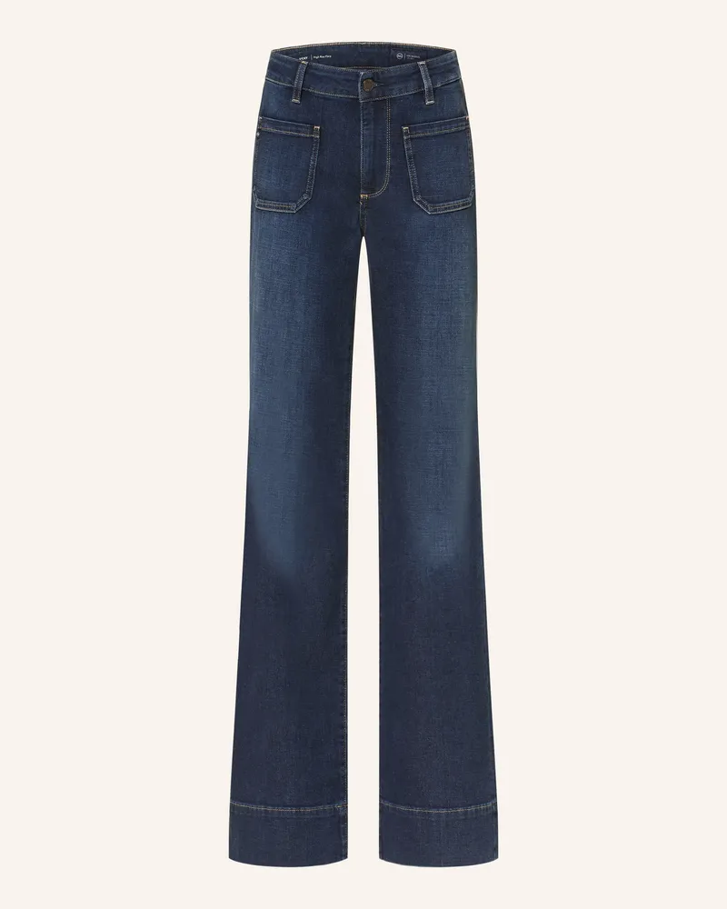 Adriano Goldschmied Flared Jeans Vicky blau Pulp