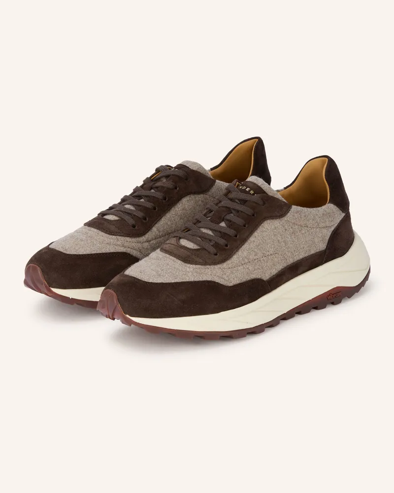 Henderson Sneaker Falcon beige Dunkelbraun