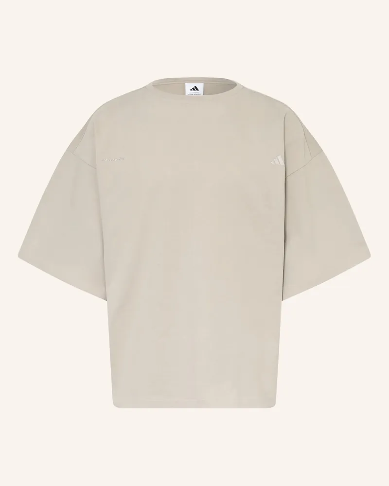 adidas T-Shirt Uniform braun Beige