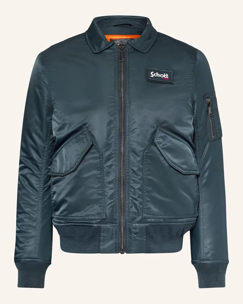 Schott N.Y.C Blouson blau Dunkelblau