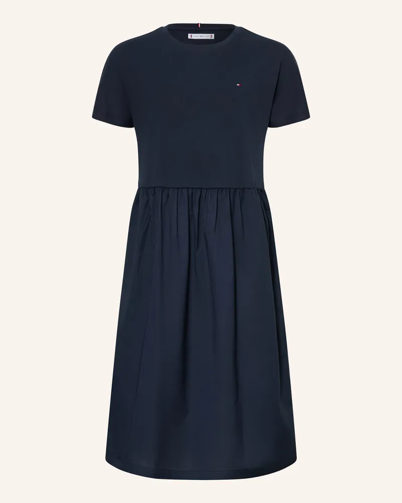 Tommy Hilfiger Jerseykleid blau Dunkelblau