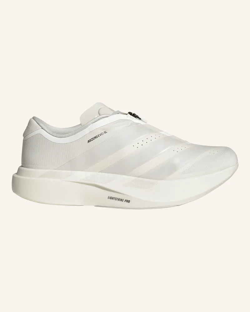 adidas Sneaker Adizero Evo Sl Zip-Up weiss Weiss
